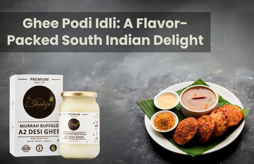 Ghee Podi Idli