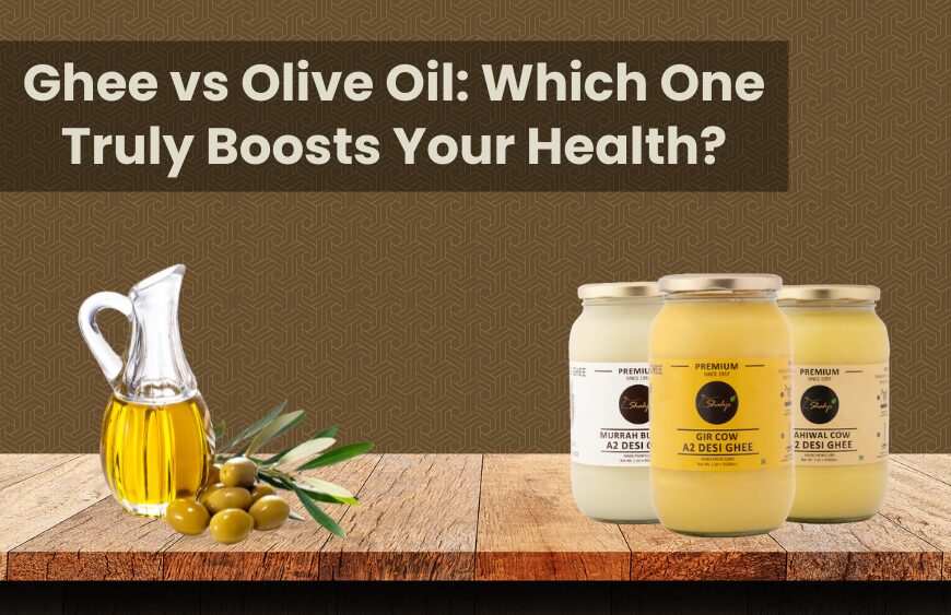 Ghee vs Olive Oil