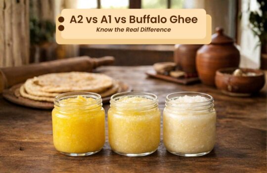 A2 vs A1 vs Buffalo Ghee