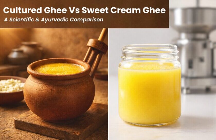 Cultured Ghee vs Sweet Cream Ghee