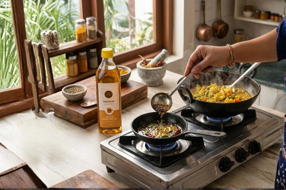 Tadka in Mustard Oil