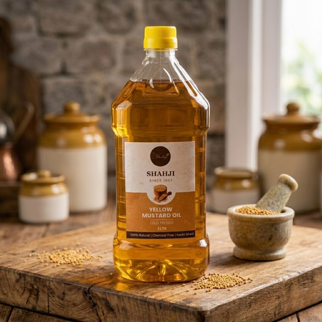 Shahji Yellow Mustard Oil - 2 Ltr