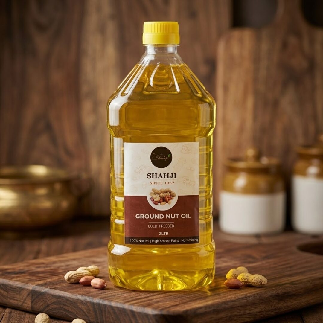 Shahji Ground Nut Oil - 2 Ltr